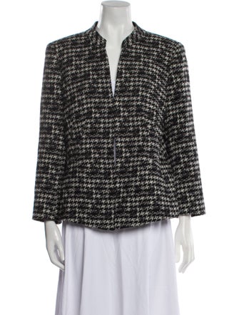 Lafayette 148 Wool Tweed Pattern Jacket