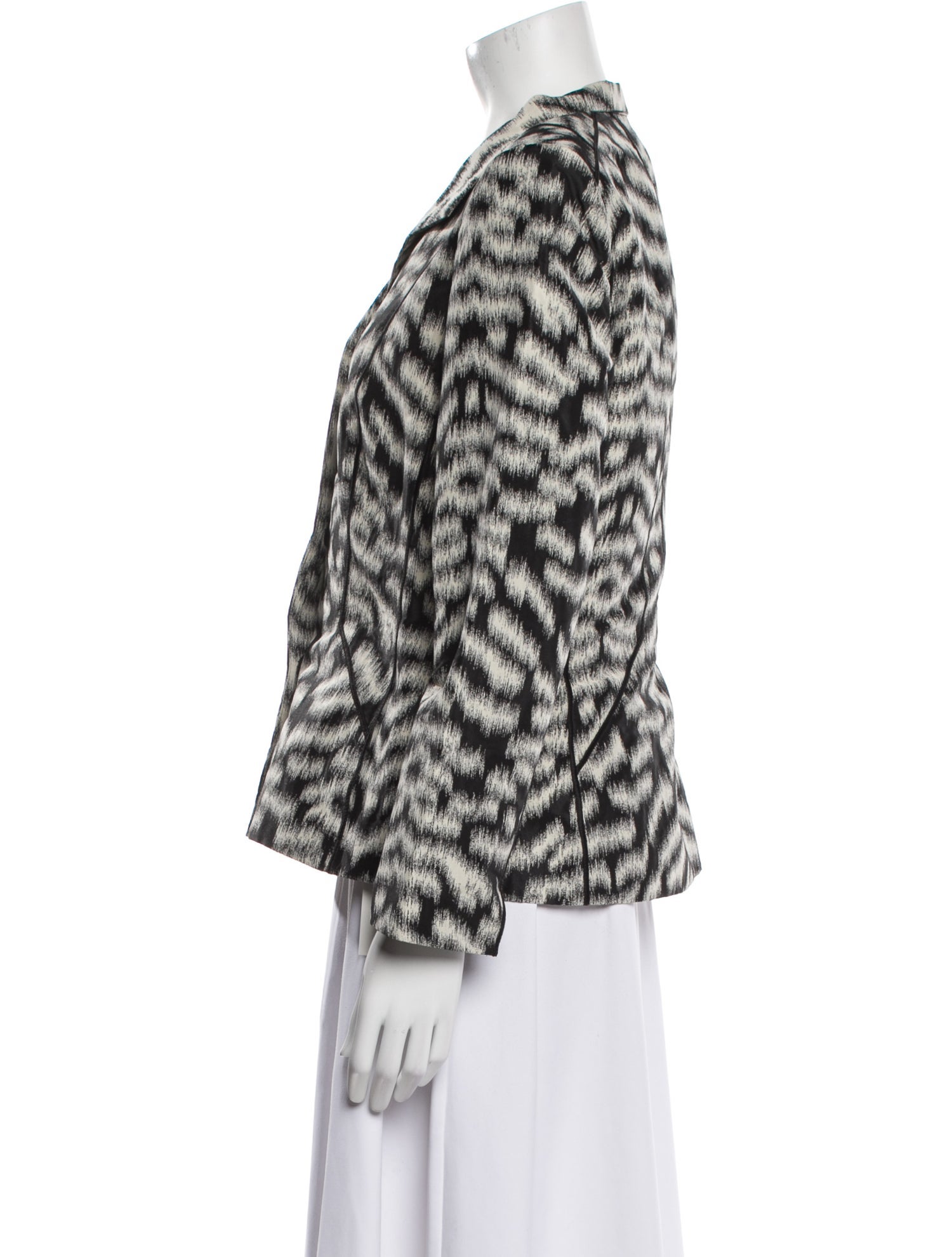 Lafayette 148 Animal Print Blazer