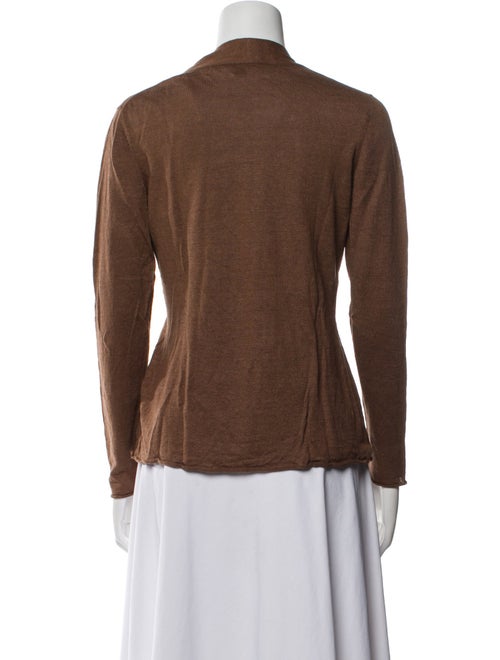 Lafayette 148 Linen V-Neck Sweater