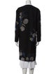 Lafayette 148 Wool Floral Print Coat