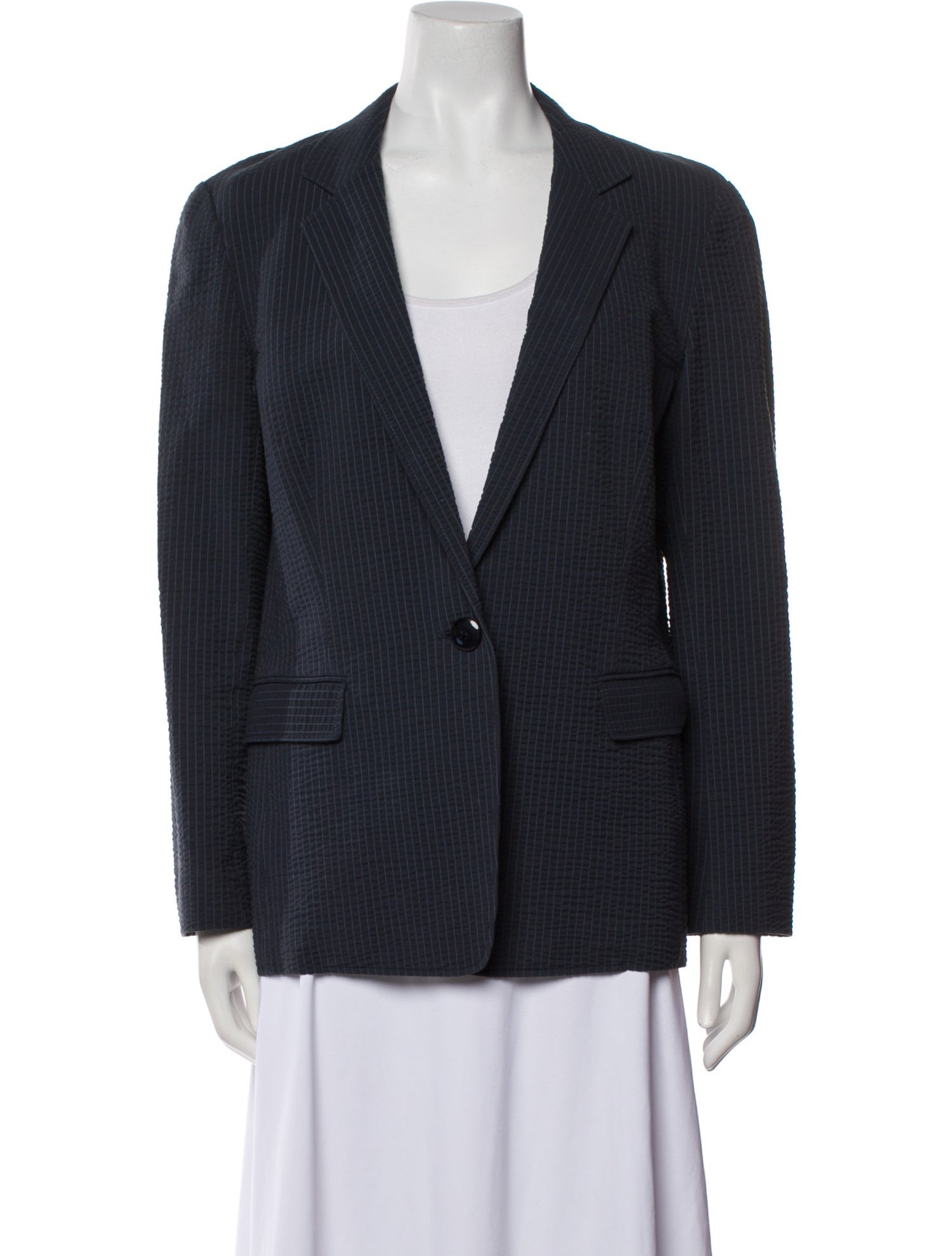 Lafayette 148 Striped Blazer