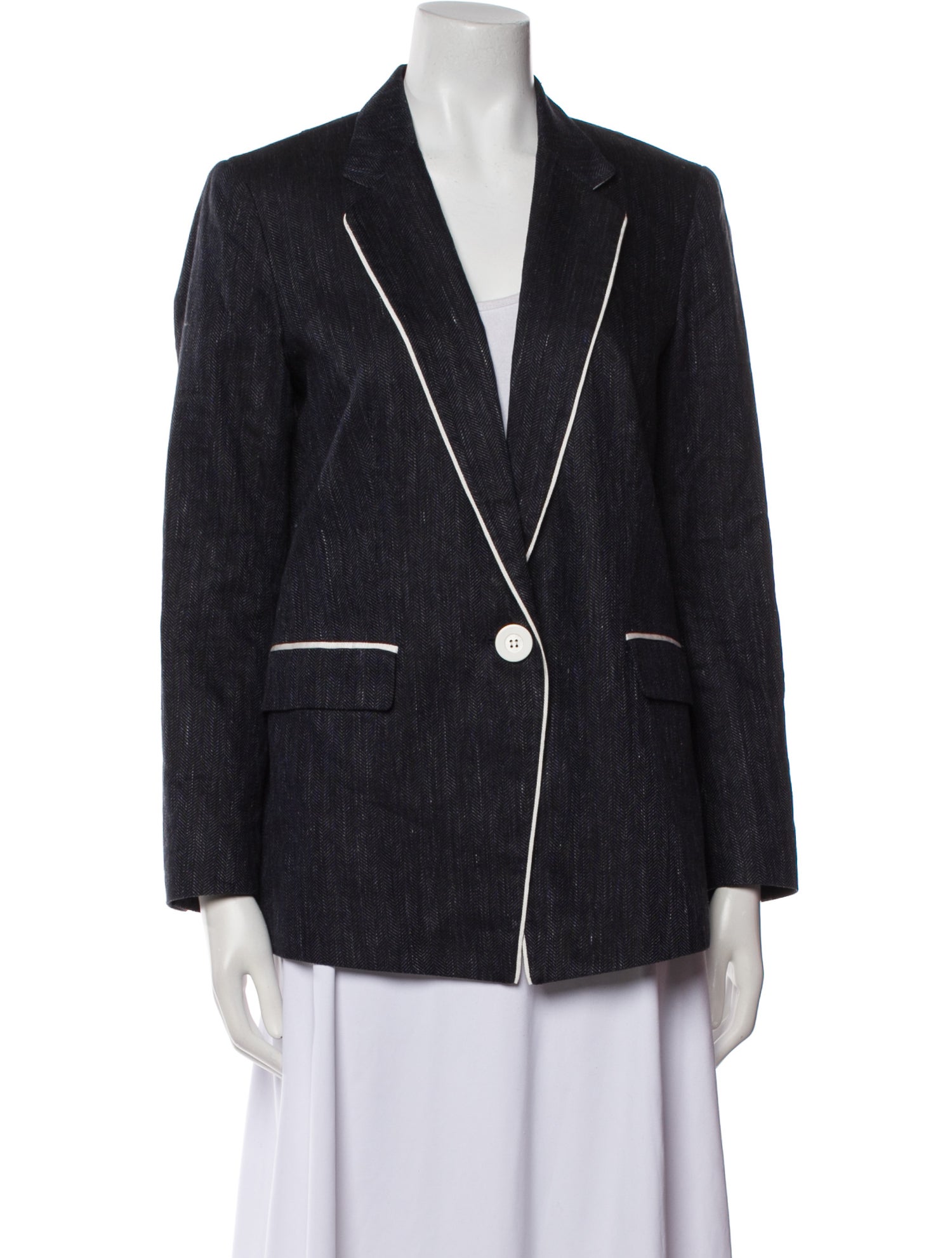 Lafayette 148 Linen Blazer