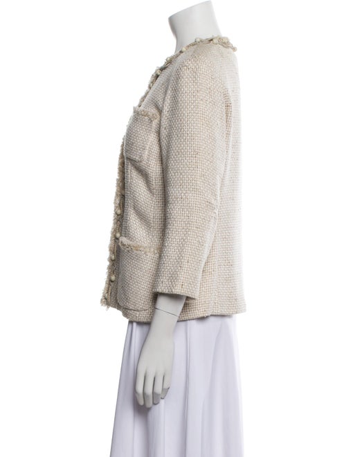 Lafayette 148 Tweed Pattern Jacket