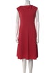 Lafayette 148 Bateau Neckline Knee-Length Dress