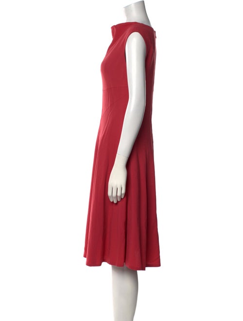 Lafayette 148 Bateau Neckline Knee-Length Dress