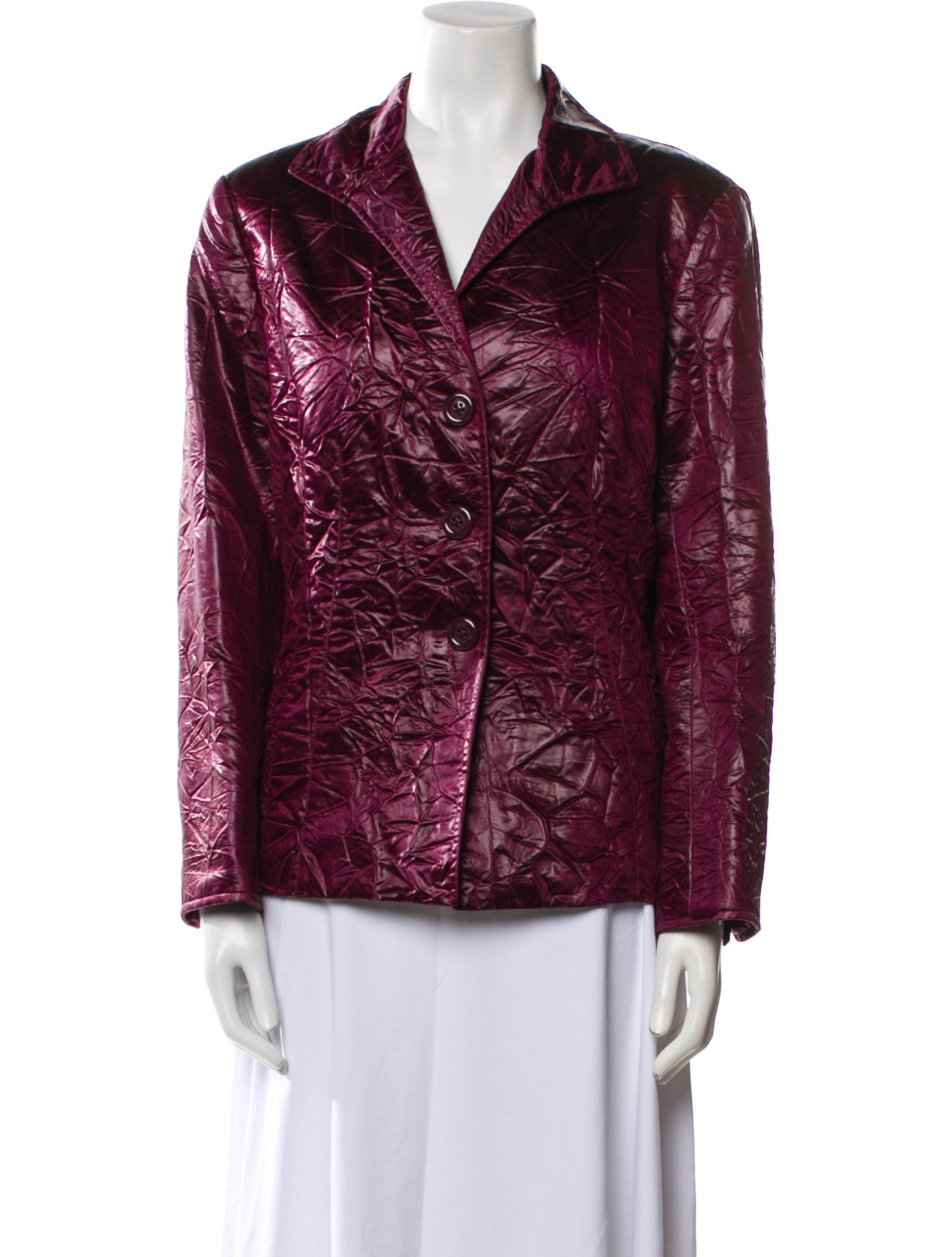 Lafayette 148 Nylon Printed Blazer