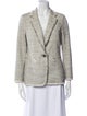 Lafayette 148 Tweed Pattern Blazer