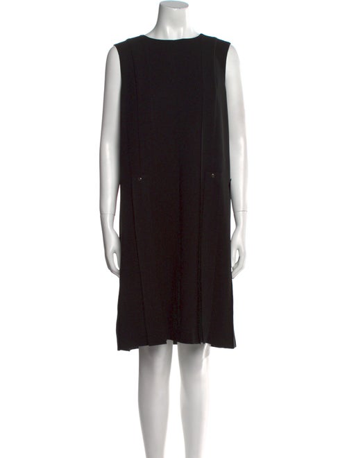 Lafayette 148 Bateau Neckline Knee-Length Dress