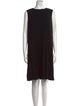 Lafayette 148 Bateau Neckline Knee-Length Dress