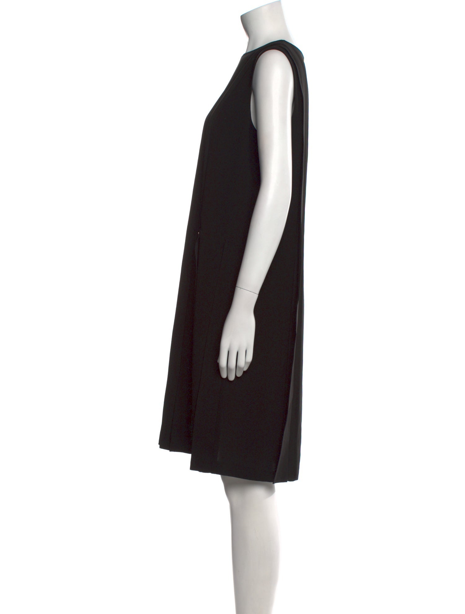 Lafayette 148 Bateau Neckline Knee-Length Dress
