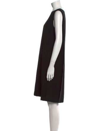 Lafayette 148 Bateau Neckline Knee-Length Dress