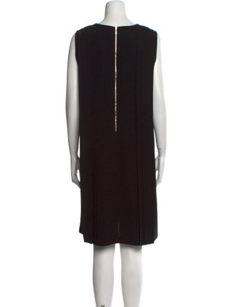 Lafayette 148 Bateau Neckline Knee-Length Dress