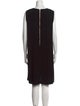 Lafayette 148 Bateau Neckline Knee-Length Dress
