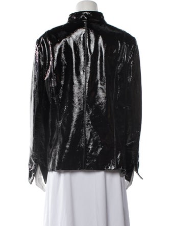 Lafayette 148 Leather Evening Jacket