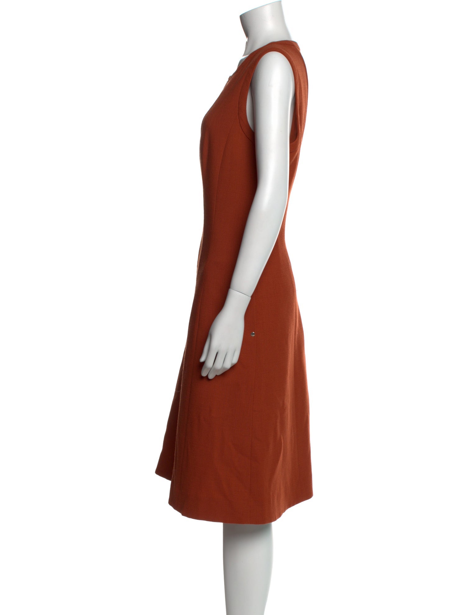 Lafayette 148 Wool Midi Length Dress