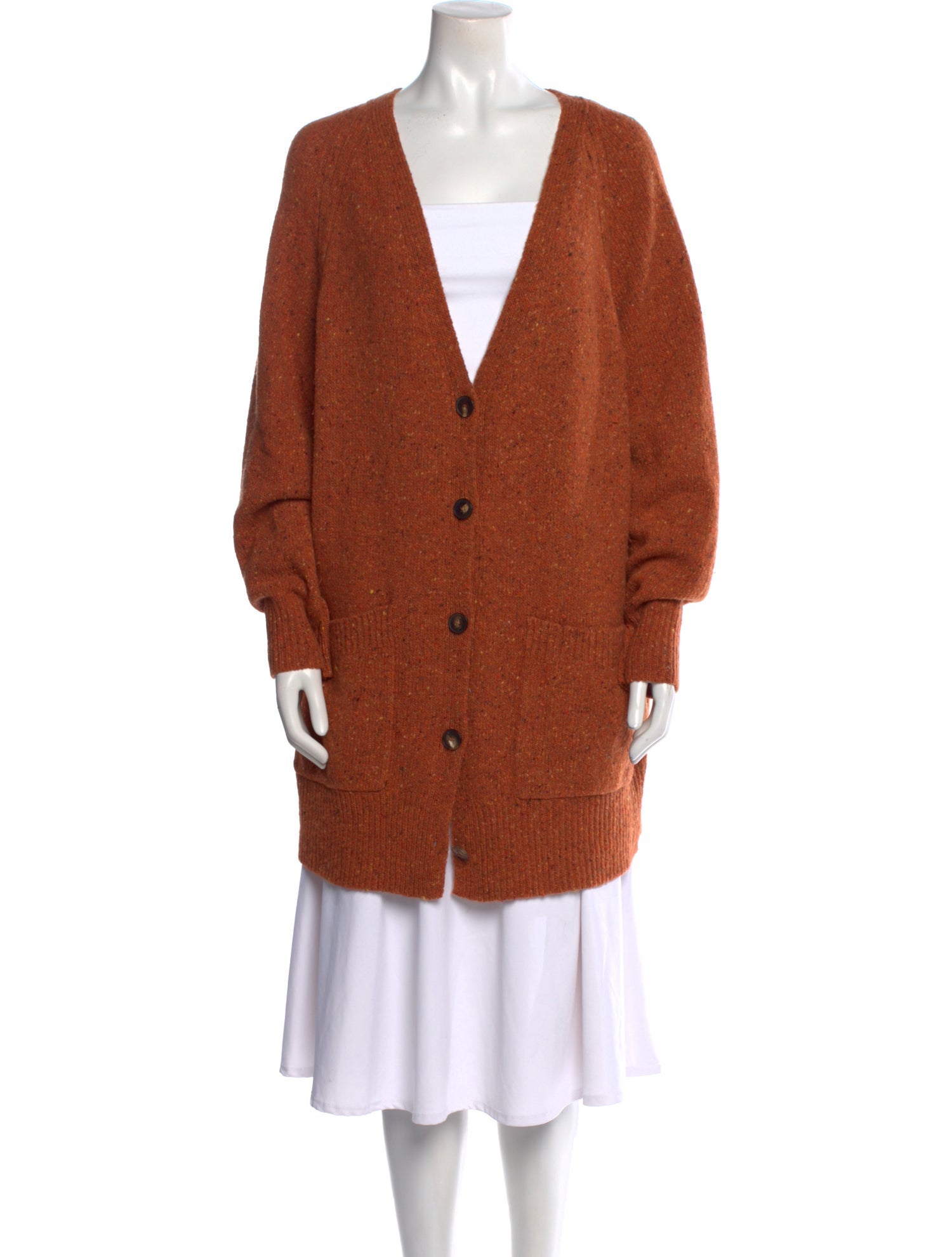 Lafayette 148 Cashmere V-Neck Sweater