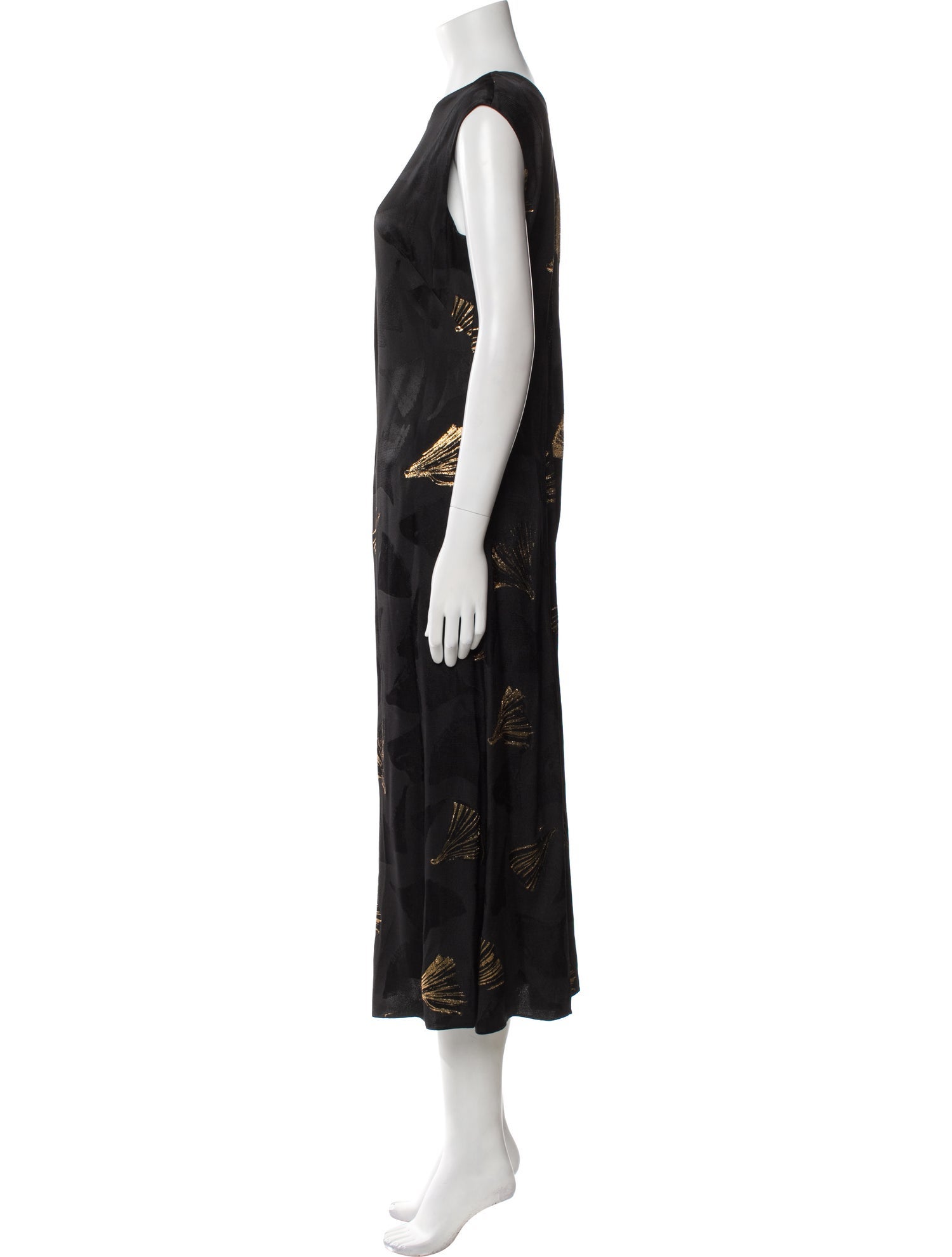 Lafayette 148 Floral Print Long Dress w/ Tags