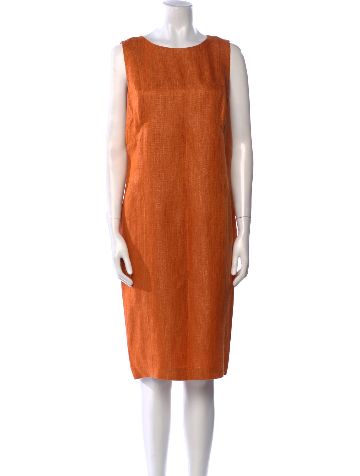 Lafayette 148 Bateau Neckline Knee-Length Dress