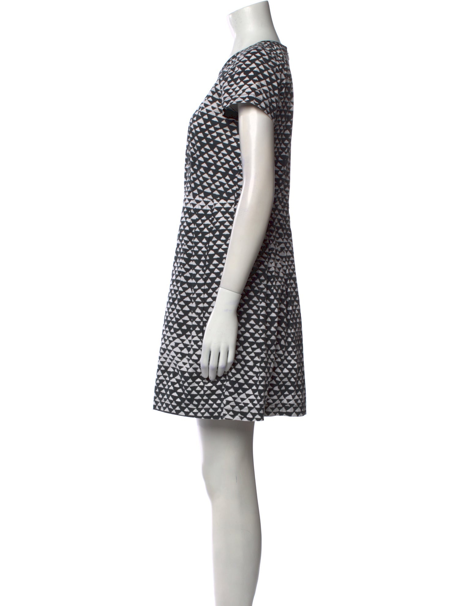 Lafayette 148 Printed Mini Dress