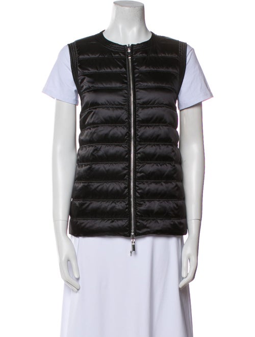 Lafayette 148 Nylon Striped Down Jacket