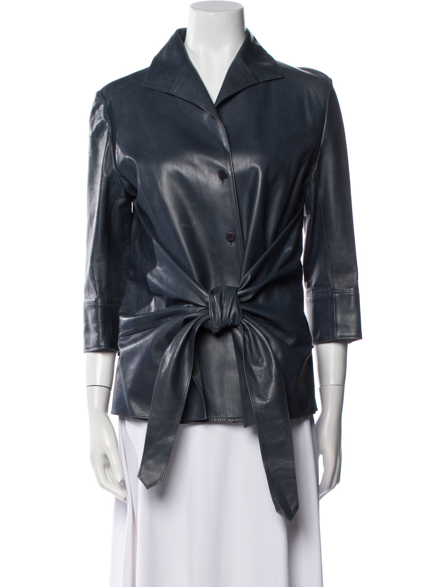 Lafayette 148 Leather Biker Jacket