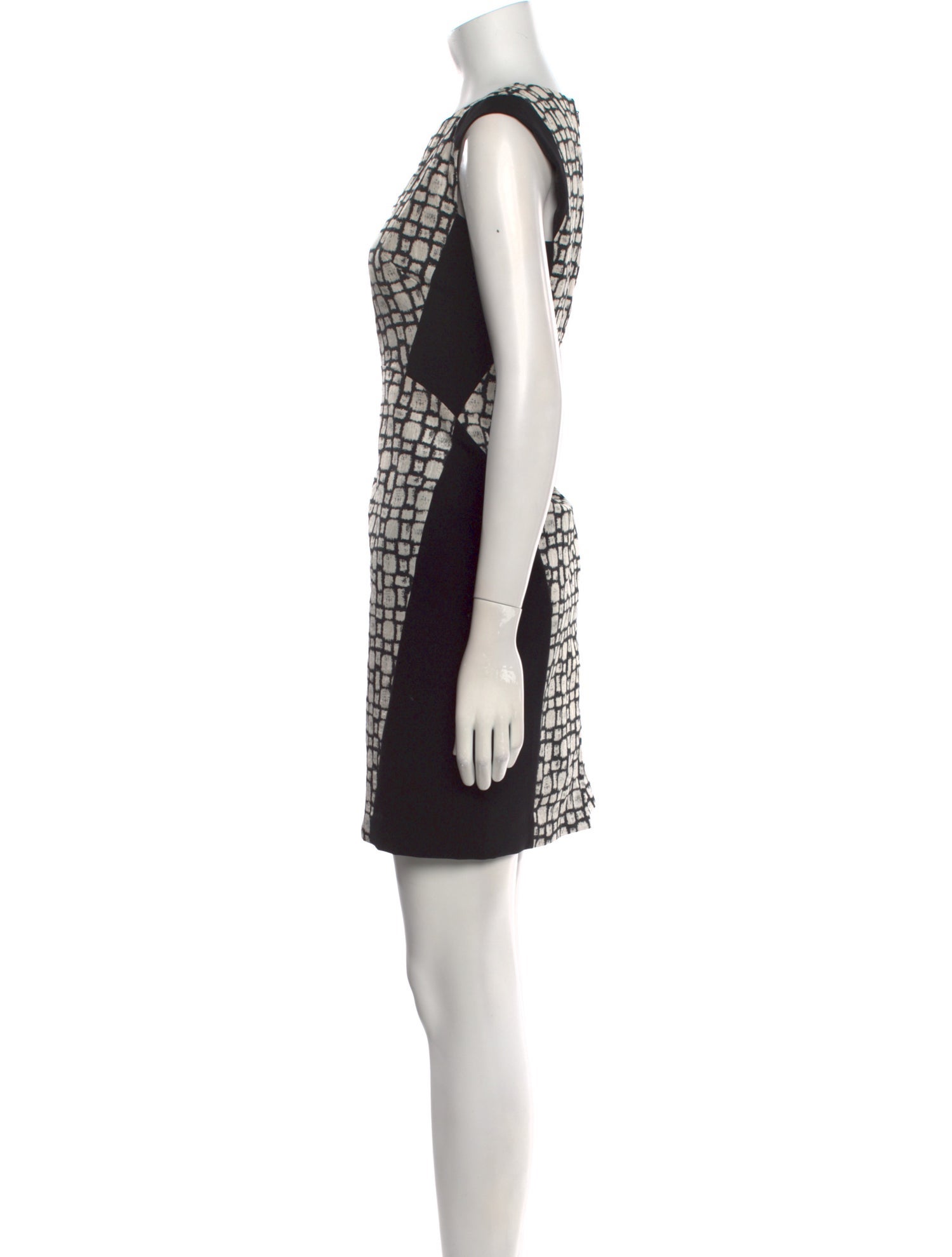 Lafayette 148 Printed Mini Dress