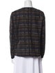 Lafayette 148 Plaid Print Evening Jacket