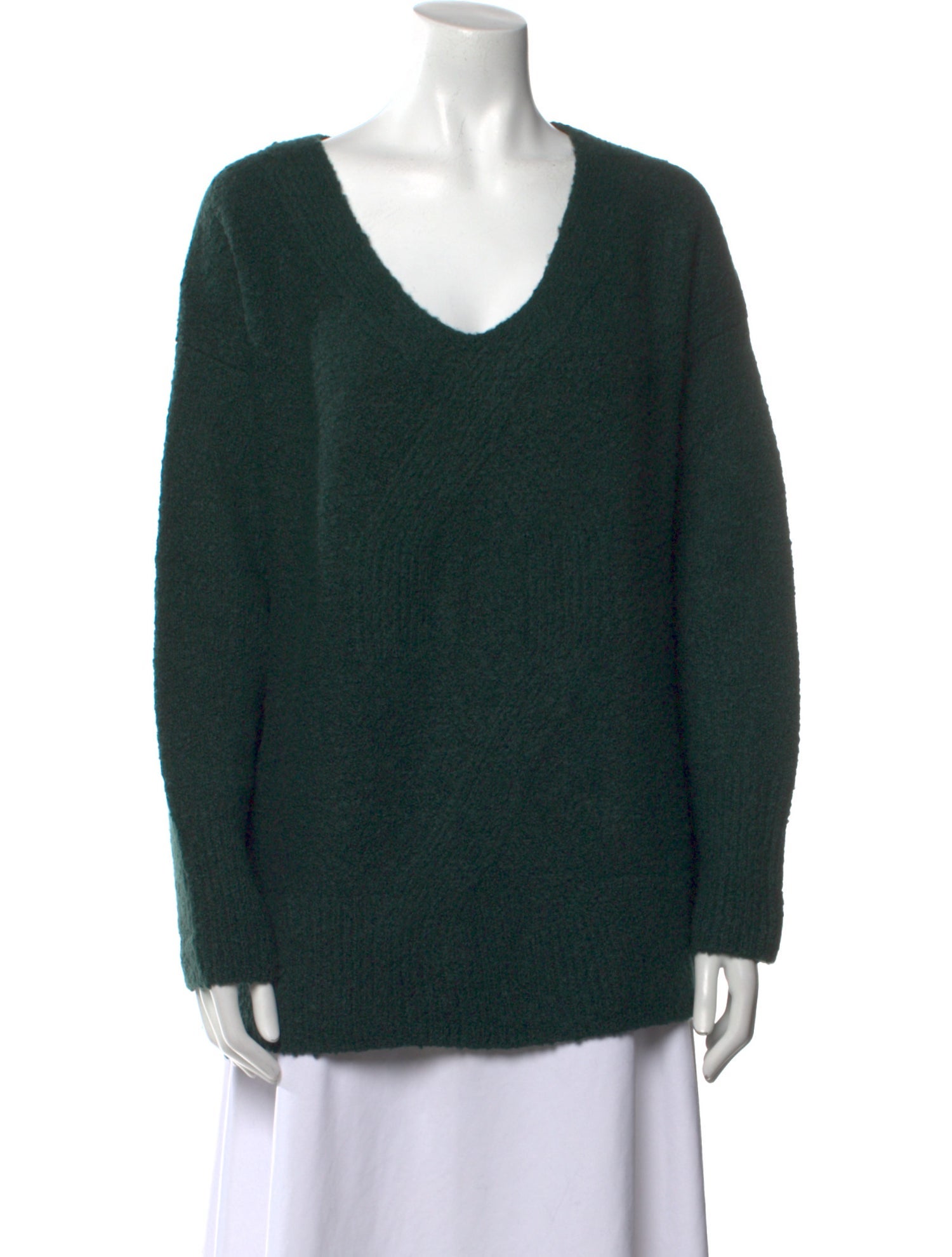 Lafayette 148 Cashmere V-Neck Sweater