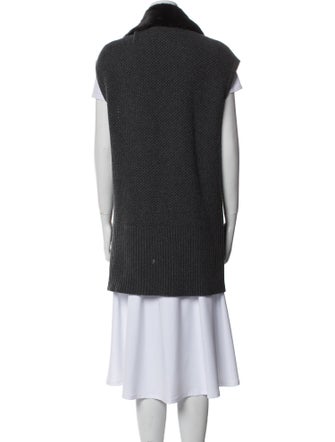 Lafayette 148 Wool Fur Jacket