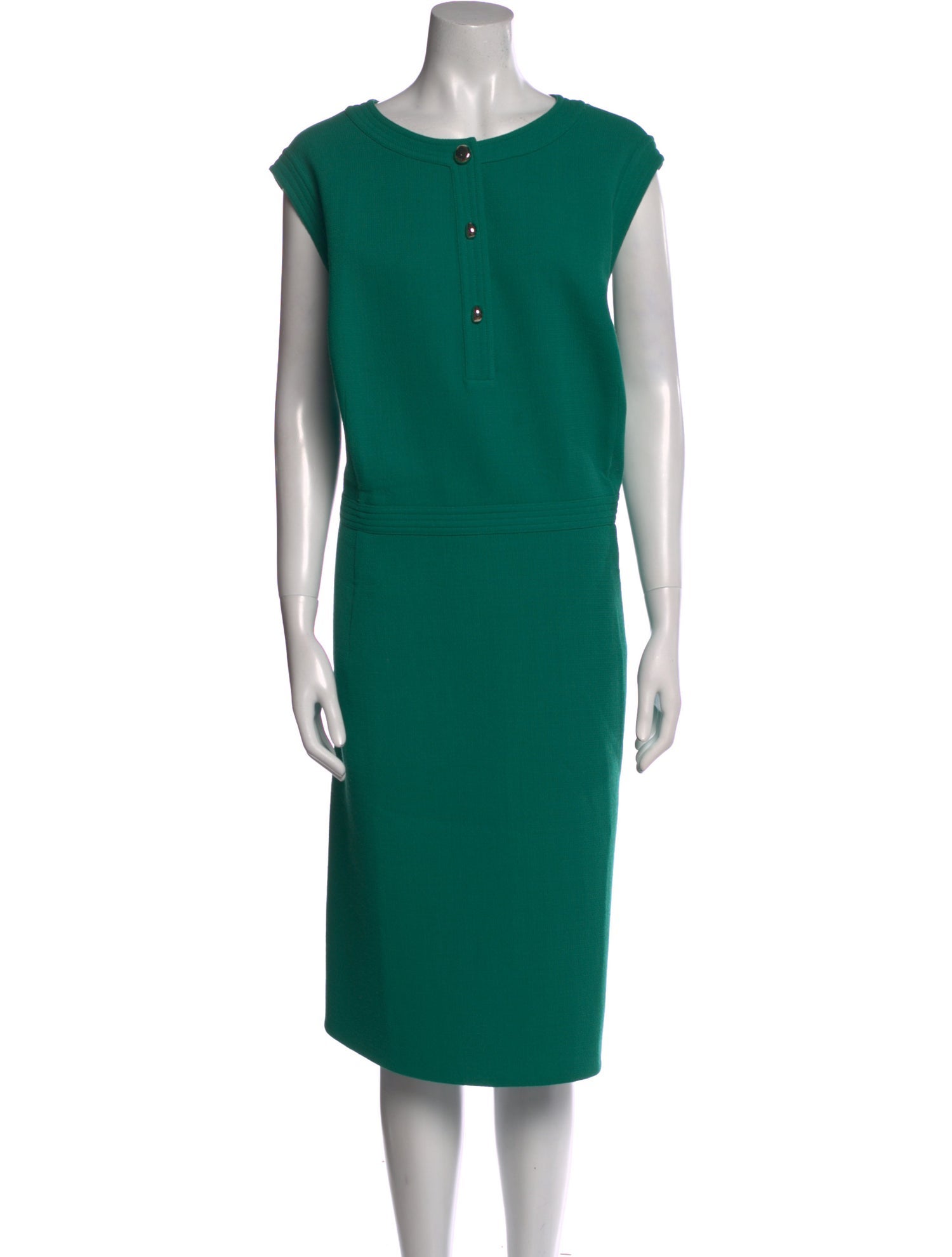 Lafayette 148 Wool Midi Length Dress