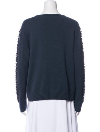 Lafayette 148 Cashmere V-Neck Sweater