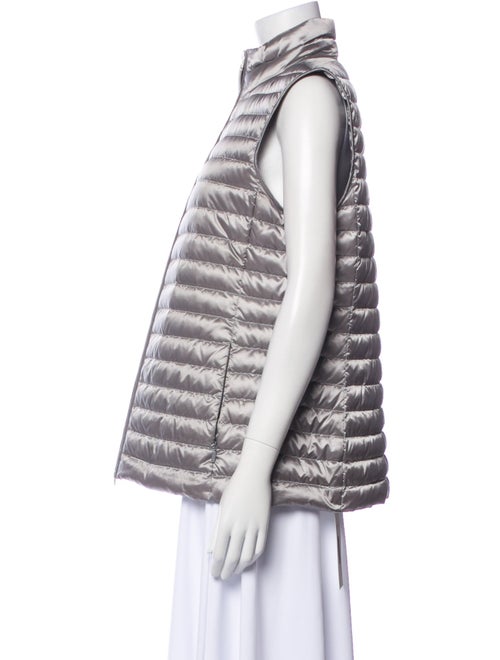 Lafayette 148 Nylon Striped Down Jacket