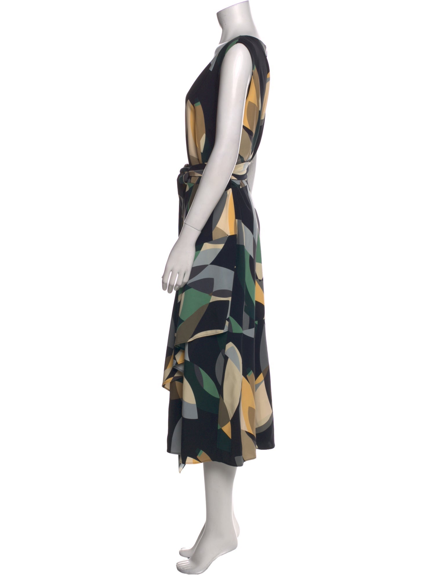 Lafayette 148 Printed Long Dress