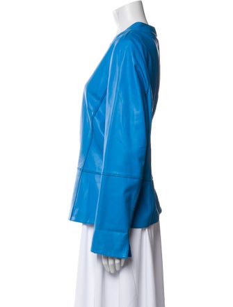 Lafayette 148 Leather Evening Jacket