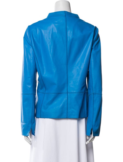 Lafayette 148 Leather Evening Jacket