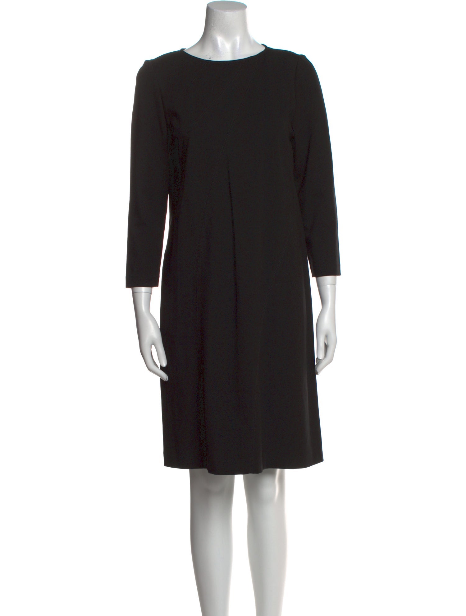 Lafayette 148 Bateau Neckline Knee-Length Dress