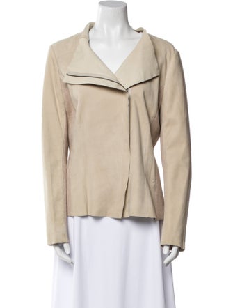 Lafayette 148 Leather Biker Jacket