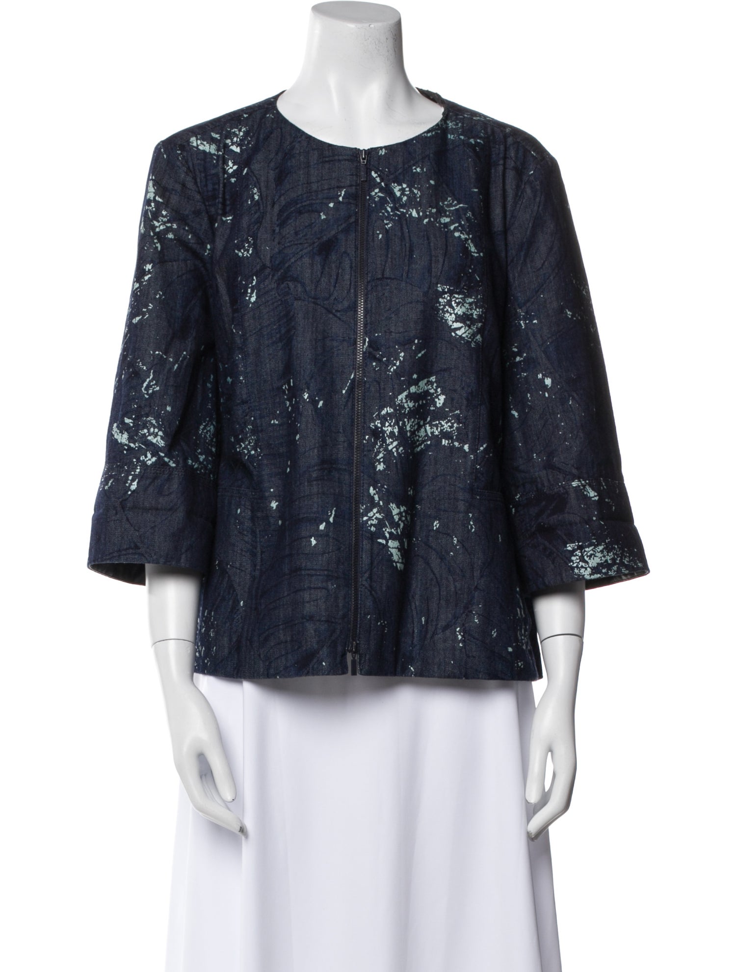 Lafayette 148 Tweed Pattern Evening Jacket