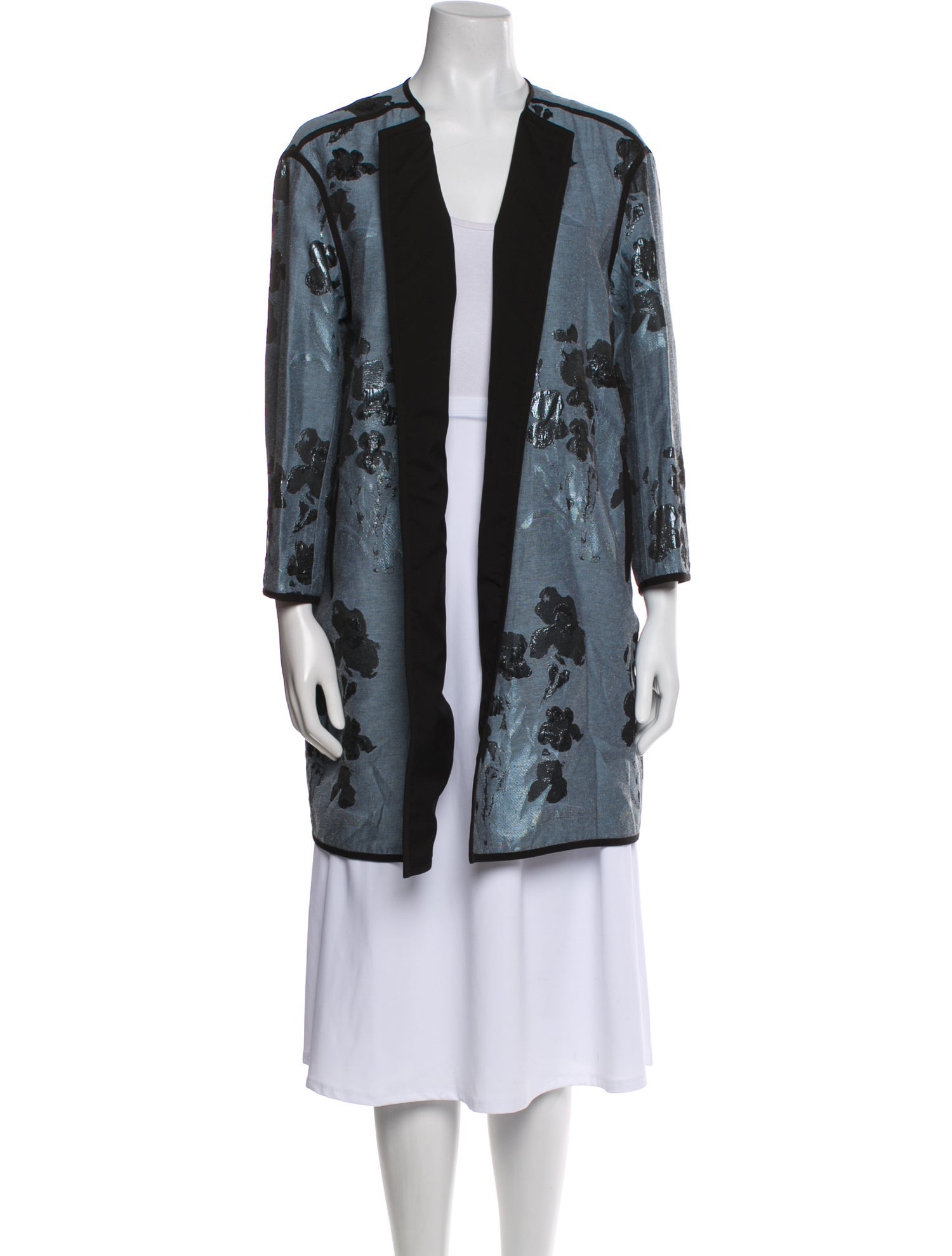 Lafayette 148 Floral Print Jacket