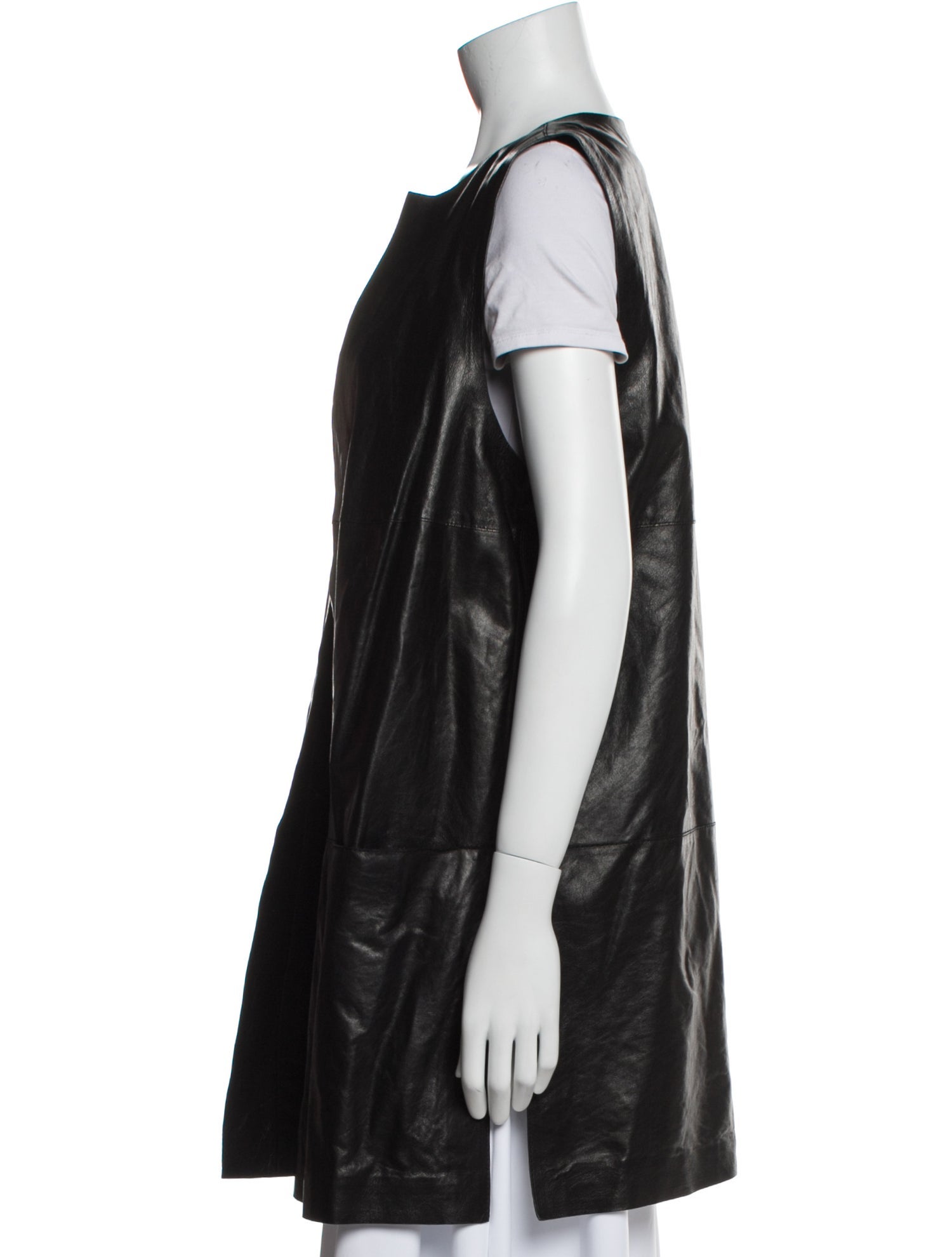 Lafayette 148 Leather Vest