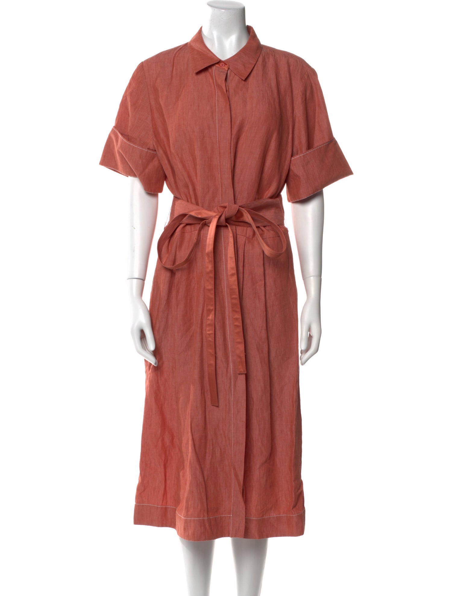 Lafayette 148 Linen Midi Length Dress w/ Tags