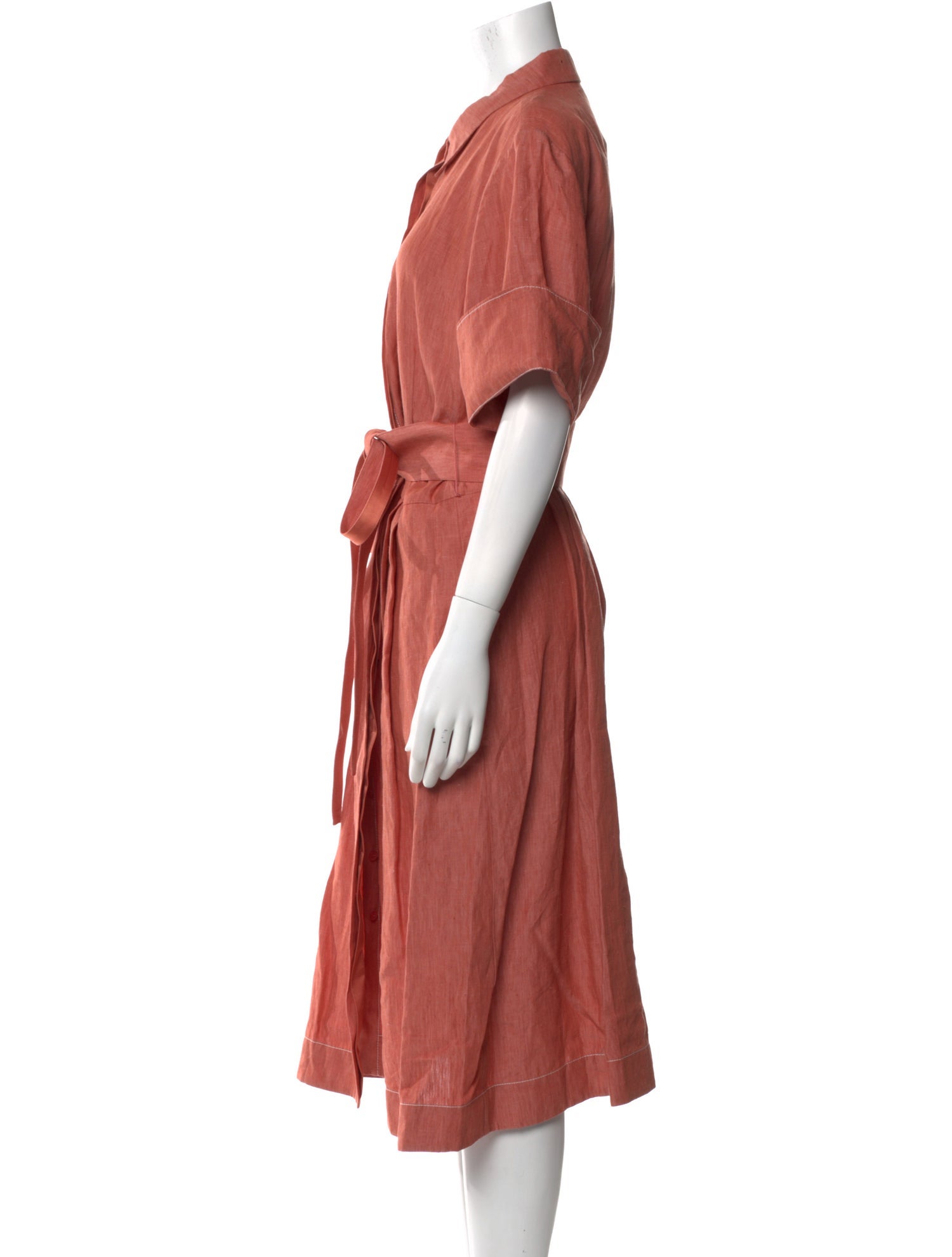 Lafayette 148 Linen Midi Length Dress w/ Tags