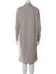 Lafayette 148 Wool Crystal Embellishments Dress Set