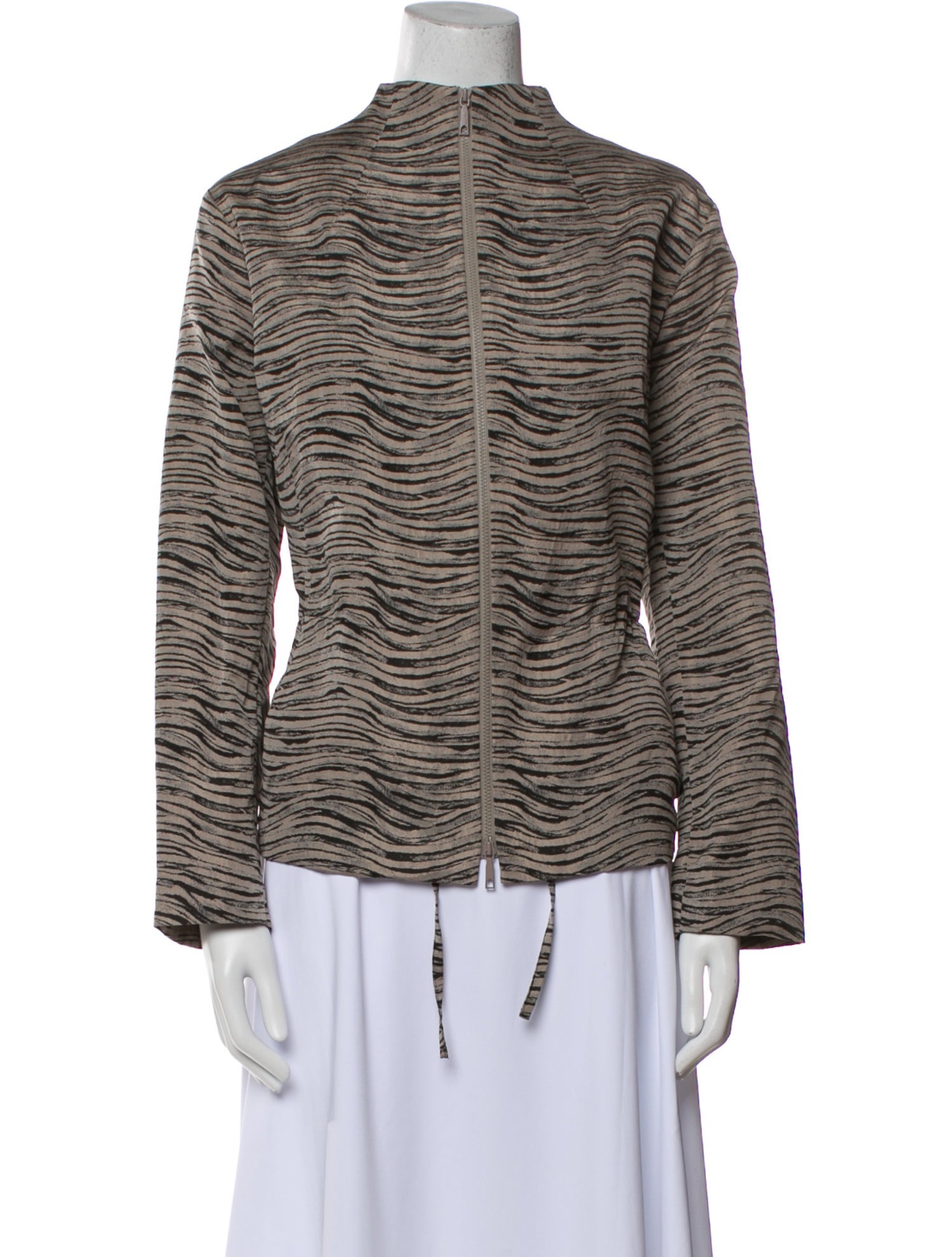 Lafayette 148 Animal Print Jacket