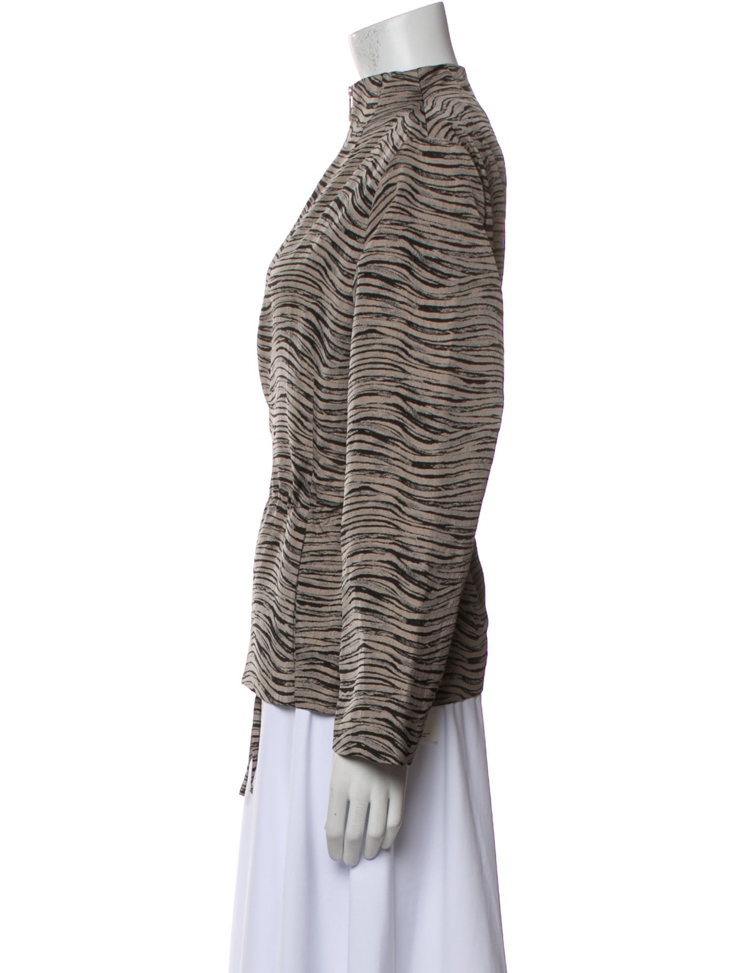 Lafayette 148 Animal Print Jacket