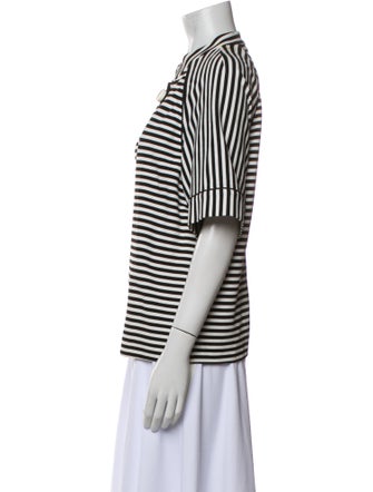 Lafayette 148 Striped Evening Jacket