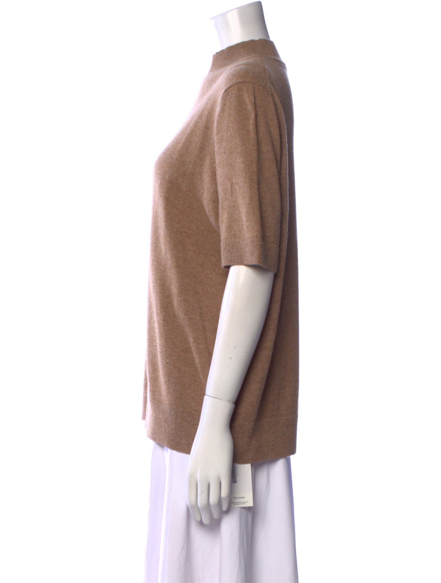 Lafayette 148 Cashmere Mock Neck Sweater