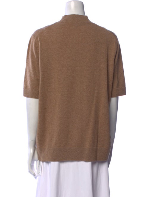 Lafayette 148 Cashmere Mock Neck Sweater