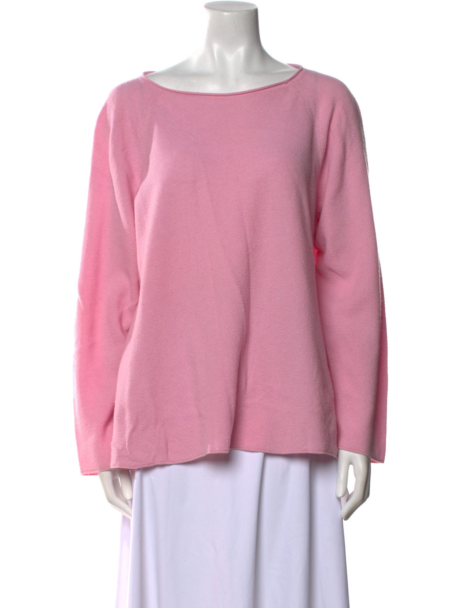Lafayette 148 Cashmere Scoop Neck Sweater
