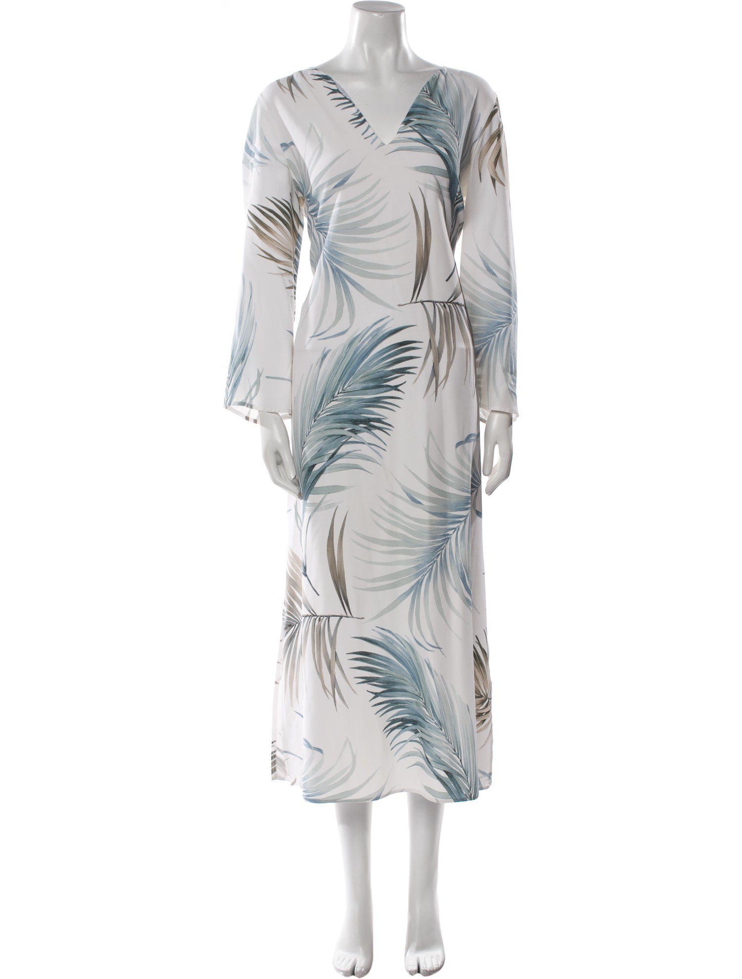 Lafayette 148 Printed Long Dress